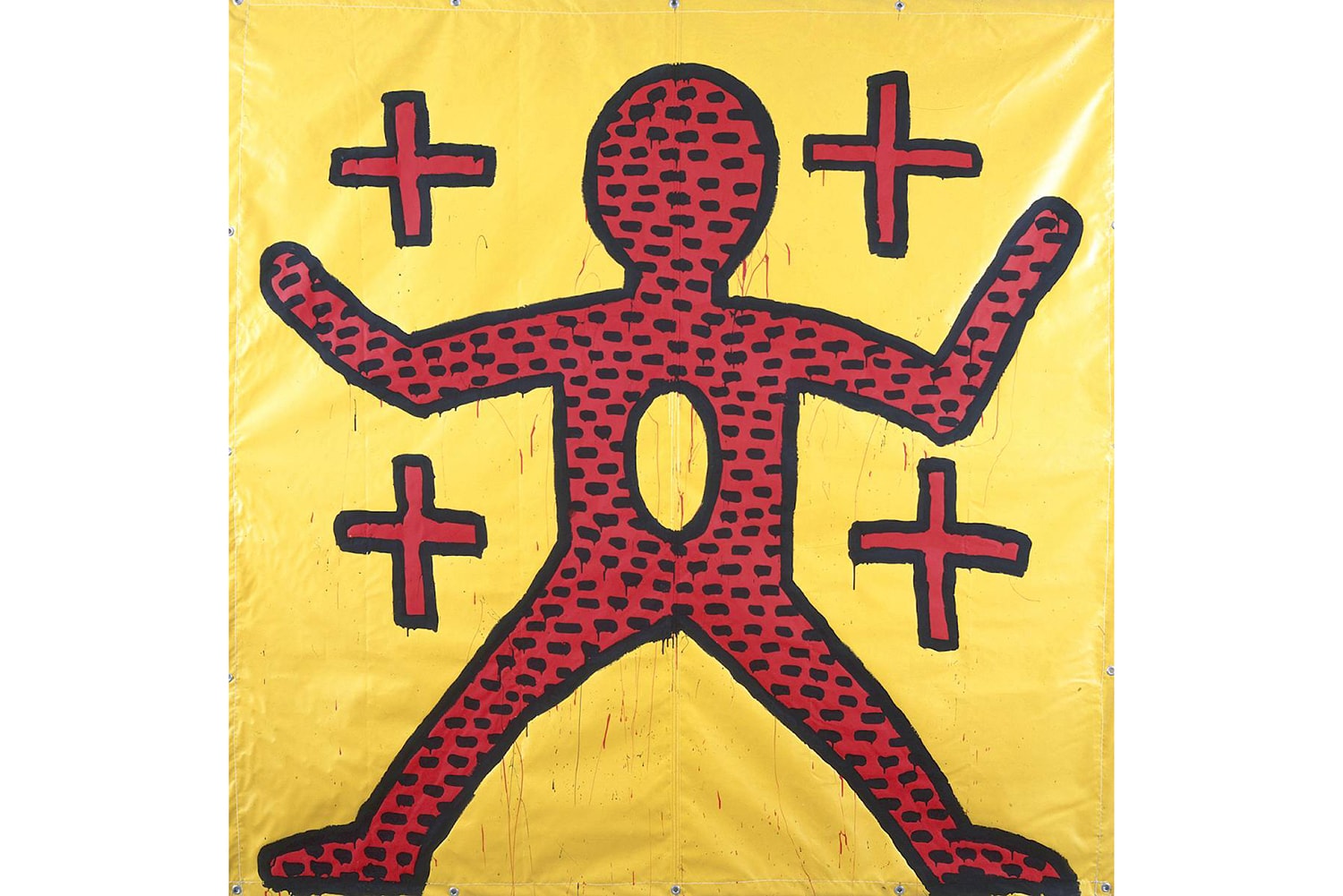 ALBERTINA Museum Keith Haring Exhibit exhibition art paintings artwork