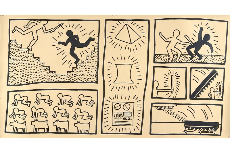 ALBERTINA Museum Keith Haring Exhibit exhibition art paintings artwork