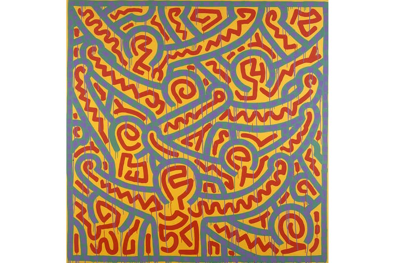 ALBERTINA Museum Keith Haring Exhibit exhibition art paintings artwork