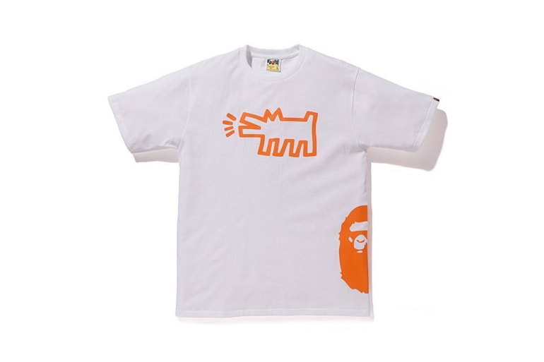 keith haring bape a bathing ape streetwear apparel clothing art artwork graffiti street art