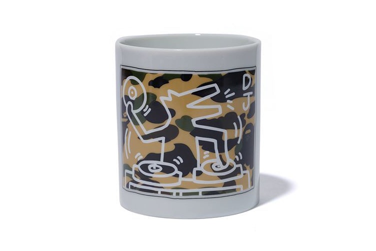 keith haring bape a bathing ape streetwear apparel clothing art artwork graffiti street art