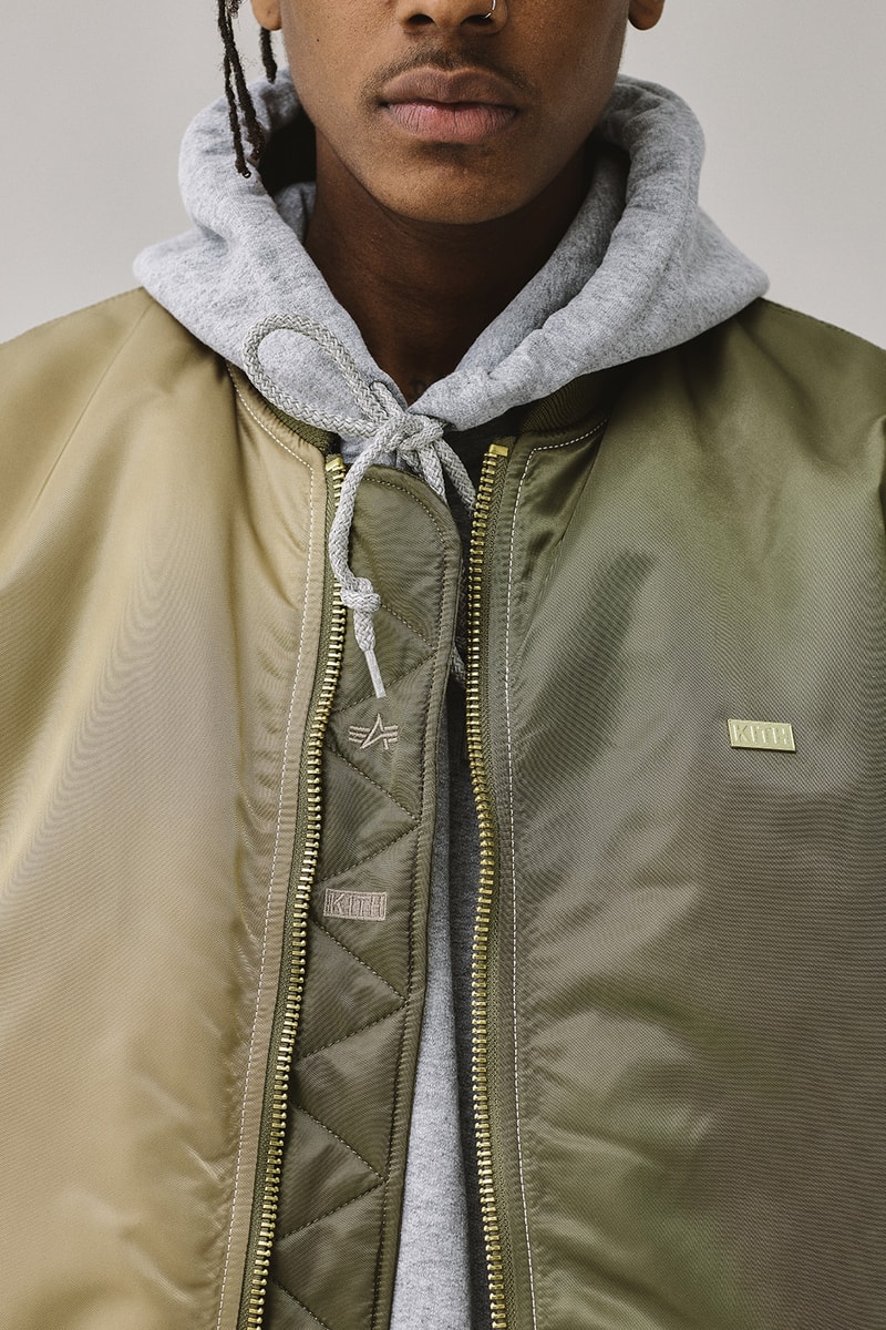 KITH Military Collection Lookbook fashion 2018 alpha industries makavelic