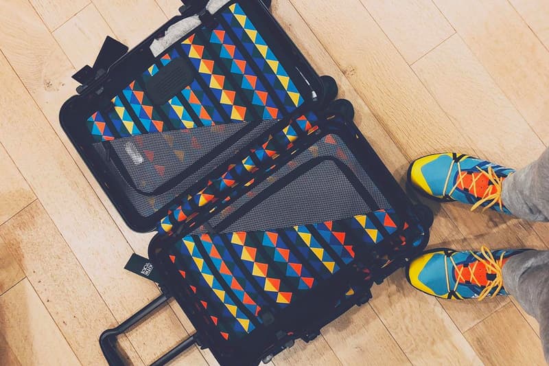 KITH Tumi luggage ronnie fieg EEA teaser collection release date