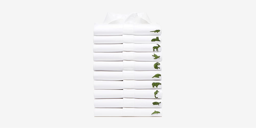 lacoste limited edition endangered animals