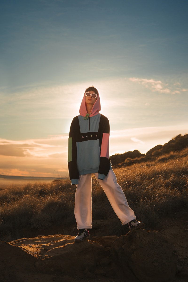 Lazy Oaf Everything Is Different Summer 2018 lookbook London menswear graphic prints t-shirts hoodies jerseys