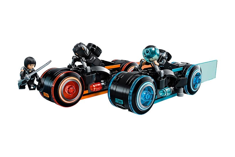 Lego Disney Tron Legacy Movies Toys Models Design Kids Light Cycles