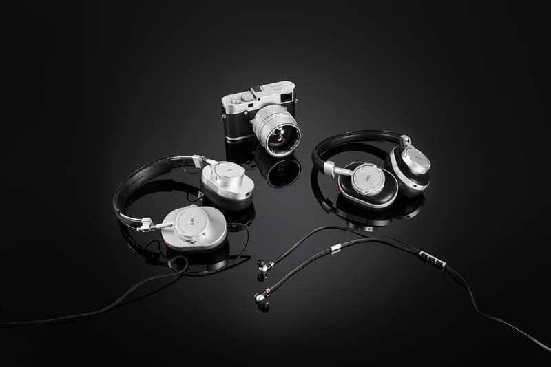 Leica Master & Dynamic 0.95 Silver Collection Headphones Cameras Leica Audio Music