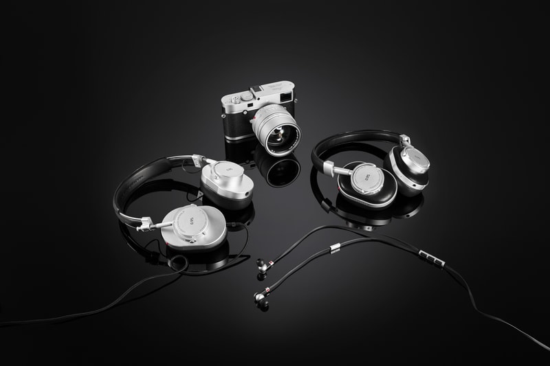 Leica Master & Dynamic 0.95 Silver Collection Headphones Cameras Leica Audio Music