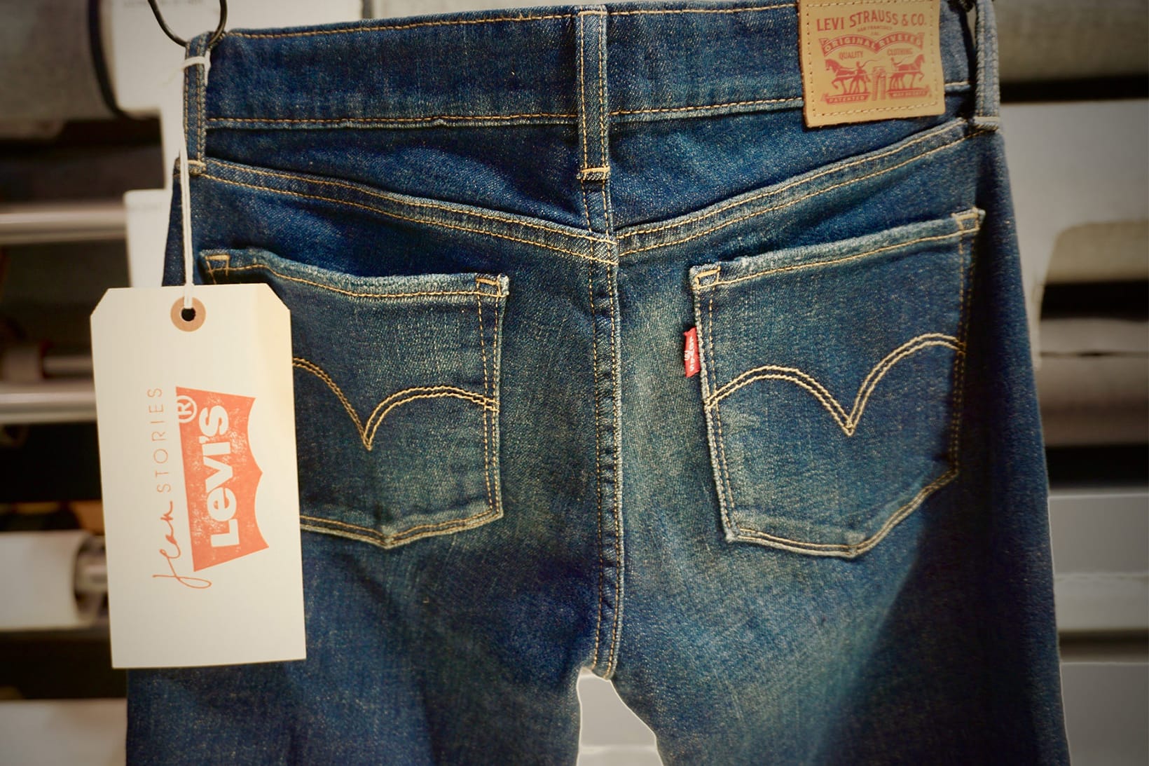 Levi's to Finish Jeans by Lasers, Not 