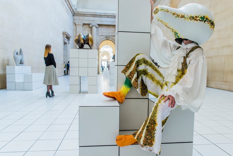 Jonathan Anderson x Anthea Hamilton Link Up for "The Squash" Installation