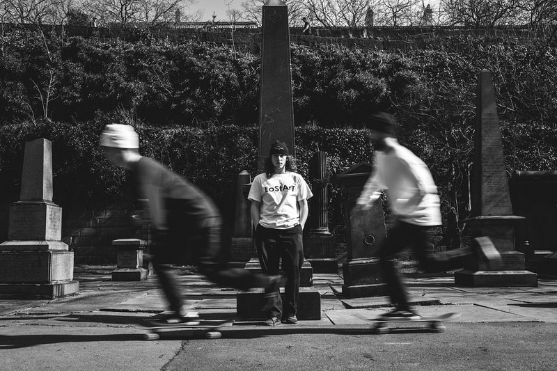 Lost Art Skate Store Liverpool Spring 2018 Capsule skateboarding lookbooks skatewear clothing streetwear