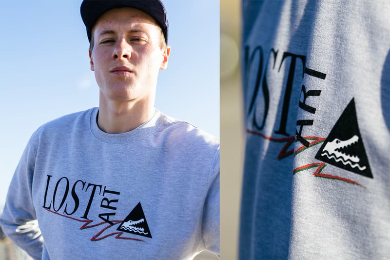 Lost Art Skate Store Liverpool Spring 2018 Capsule skateboarding lookbooks skatewear clothing streetwear