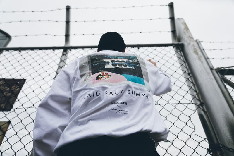 Magic stick hiroshi nagai japan collaboration illustration graphic spring summer 2018 collection jacket shirt bag print March 30 31 2018 drop release date info lookbook