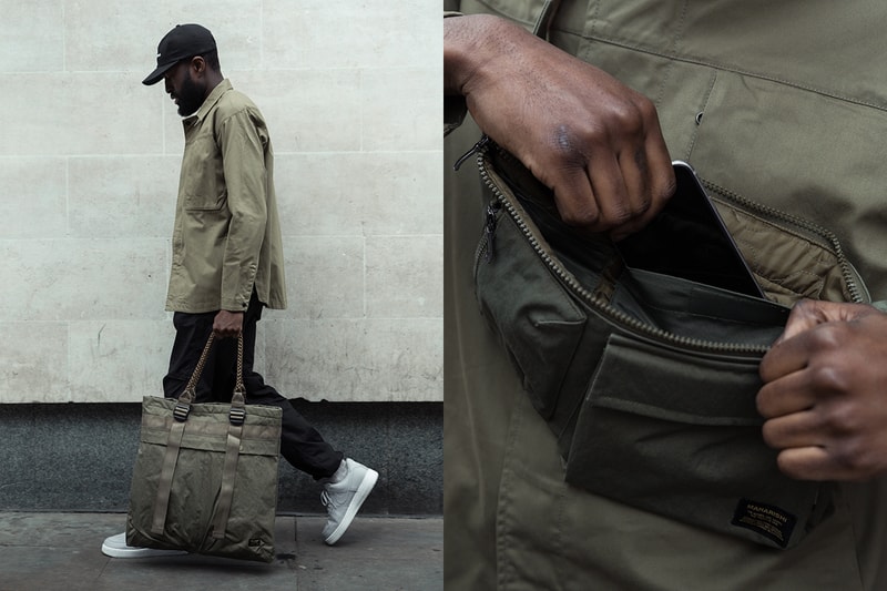 maharishi Japanese Stand Cotton Accessories London luggage bags pouch London Spring/Summer 2018