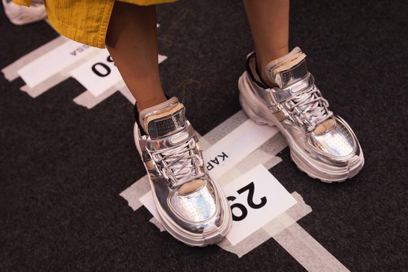 Maison Margiela Fall Winter 2018 Chunky Sneakers runway paris fashion week