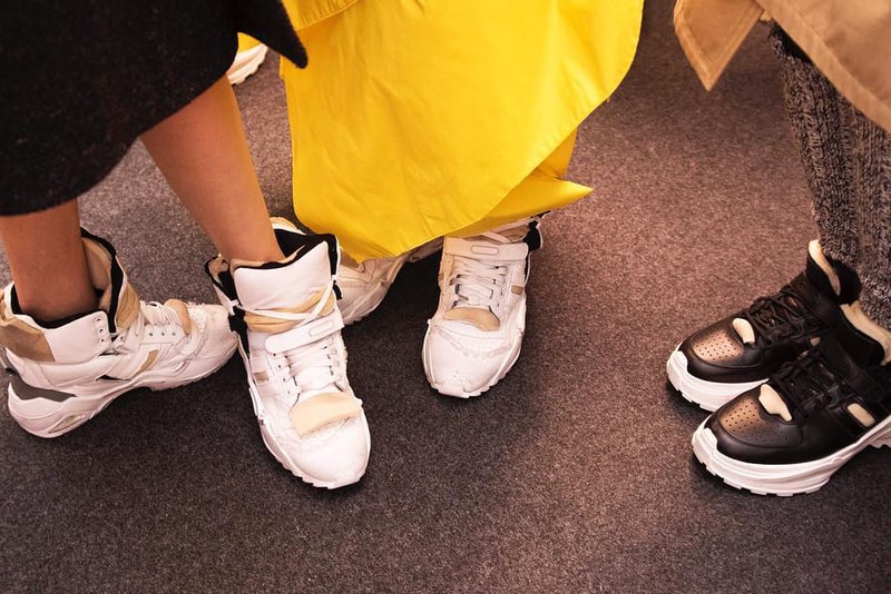 Maison Margiela Fall Winter 2018 Chunky Sneakers runway paris fashion week