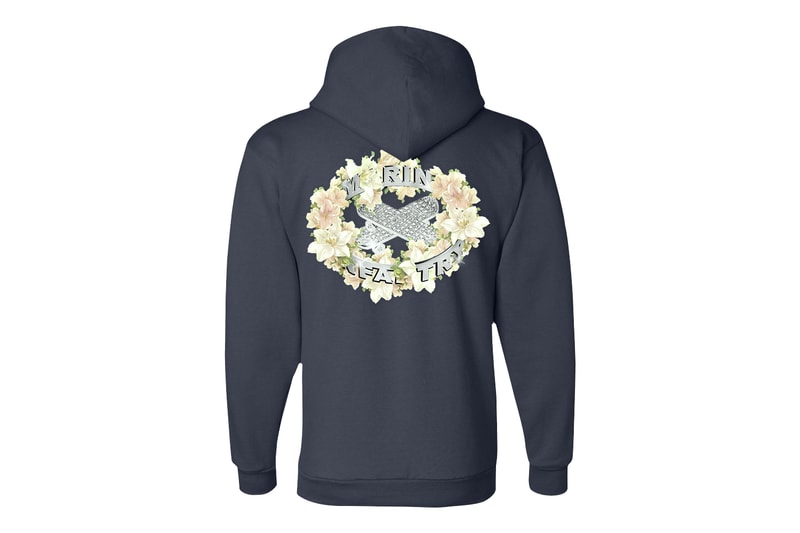 Marino Infantry New Items Hoodies floral skull fashion ASAP Ant March 2018