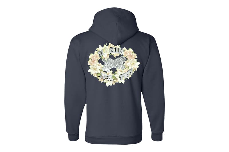 Marino Infantry New Items Hoodies floral skull fashion ASAP Ant March 2018