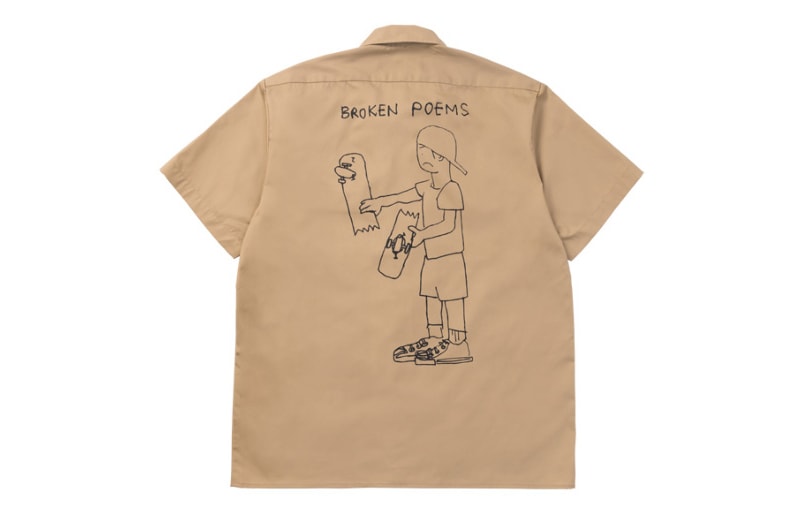Mark Gonzales Dickies collaboration spring summer 2018 japan artwork drop release exclusive collection