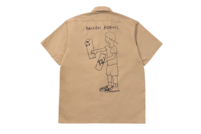 Mark Gonzales Dickies collaboration spring summer 2018 japan artwork drop release exclusive collection