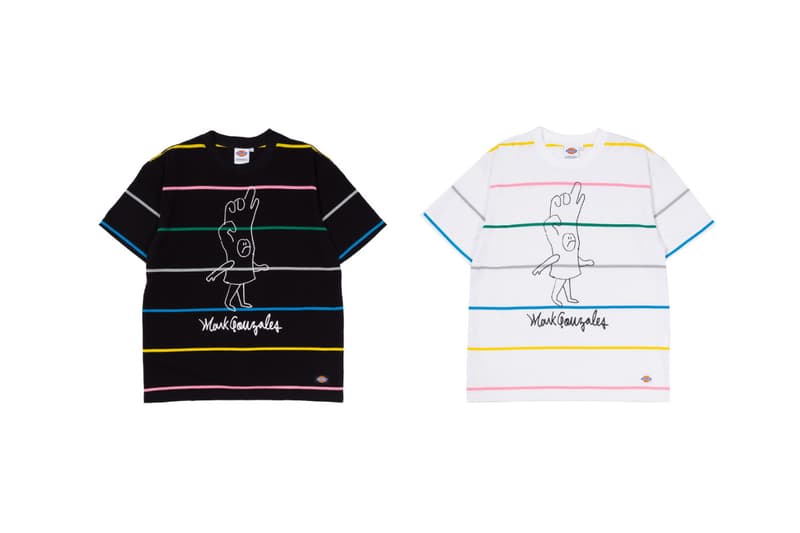 Mark Gonzales Dickies collaboration spring summer 2018 japan artwork drop release exclusive collection