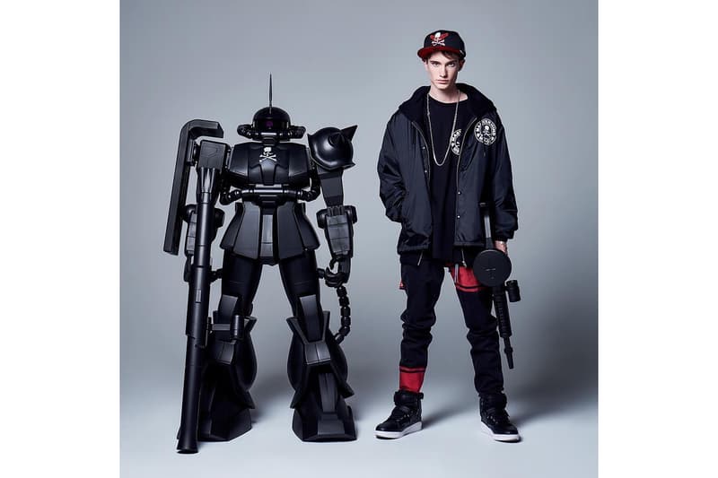 mastermind JAPAN Zaku Mobile Suit Gundam collaboration instagram tease