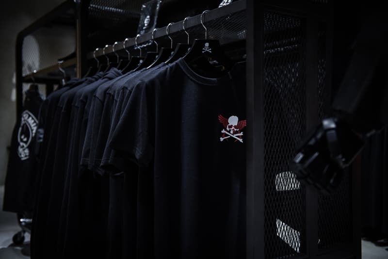 Mastermind Tokyo Flagship Store Hibiya Midtown Vans Kangol Japan streetwear fashion cards pool bank vault interior design look around inside