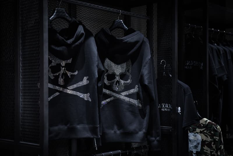 Mastermind Tokyo Flagship Store Hibiya Midtown Vans Kangol Japan streetwear fashion cards pool bank vault interior design look around inside