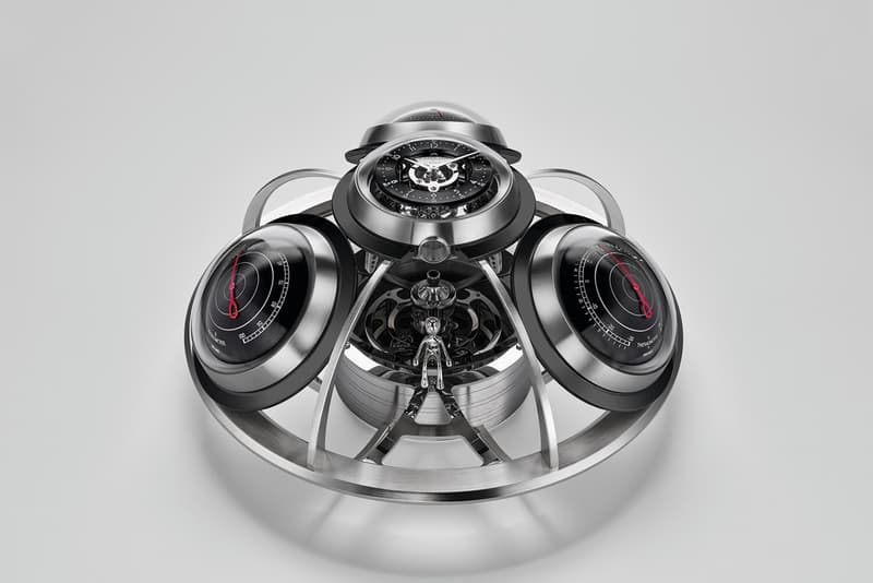 MB&F Fifth Element clock barometer thermometer hygrometer L’Epée