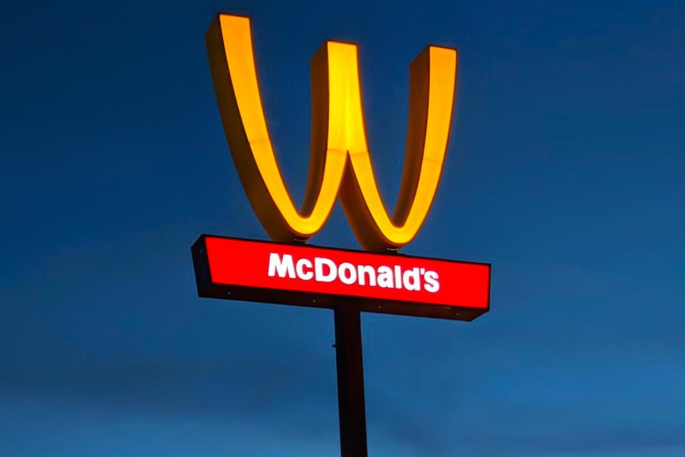 McDonald’s Flipping Golden Arches upside down Women