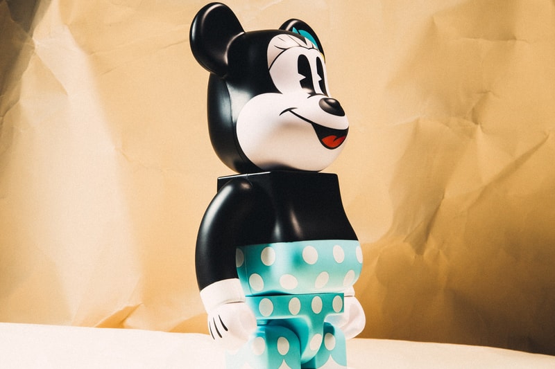 Mickey Mouse Minnie Mouse BE@RBRICKS Medicom Toy HBX 400% Toys Statues Figurines Collectibles Bearbricks