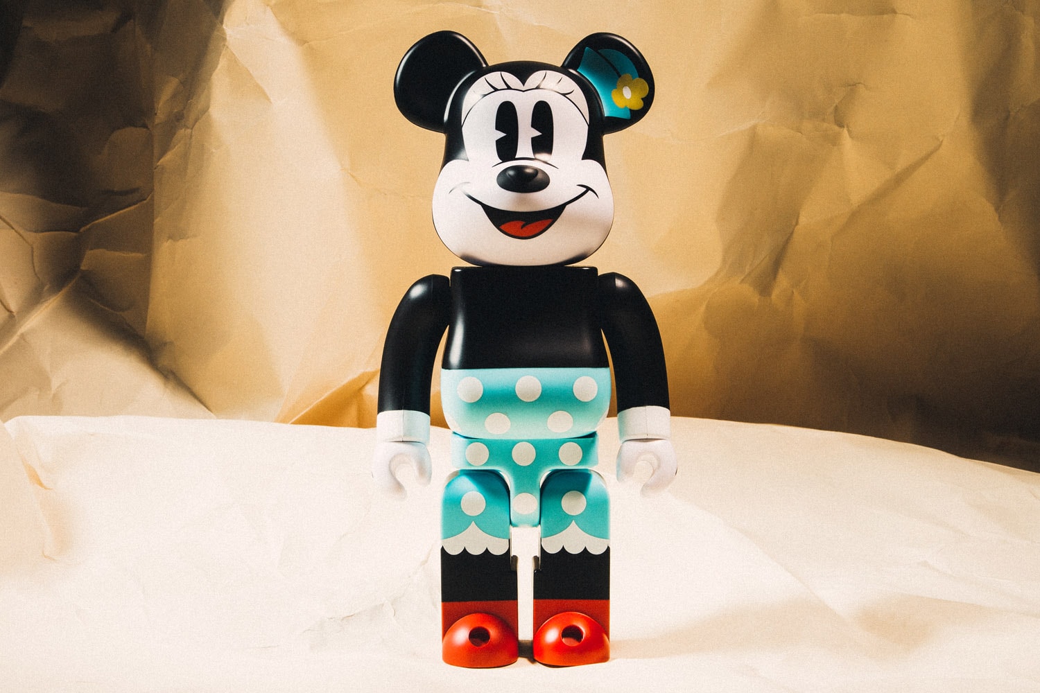 Mickey Mouse Minnie Mouse BE@RBRICKS Medicom Toy HBX 400% Toys Statues Figurines Collectibles Bearbricks