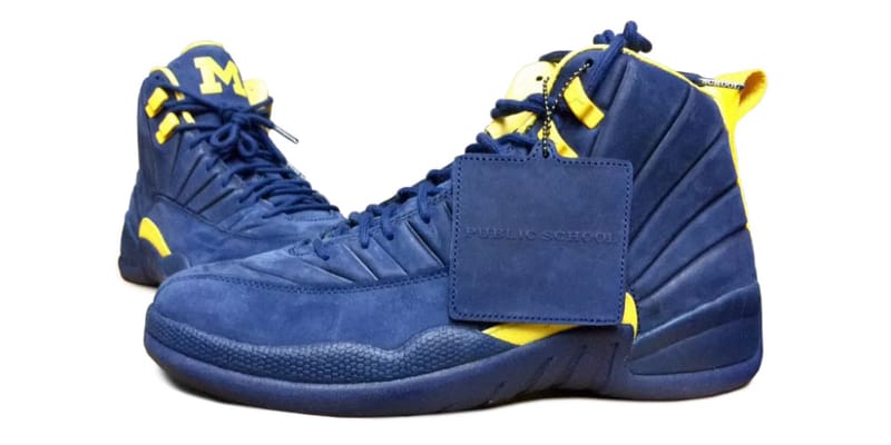 blue and yellow retro 12