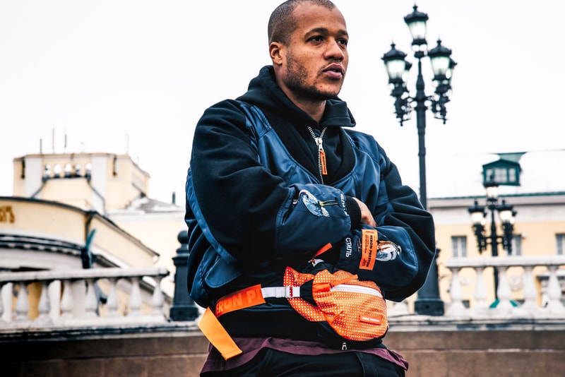 Moscow Fashion Week Fall Winter 2018 Street Style Heron Preston