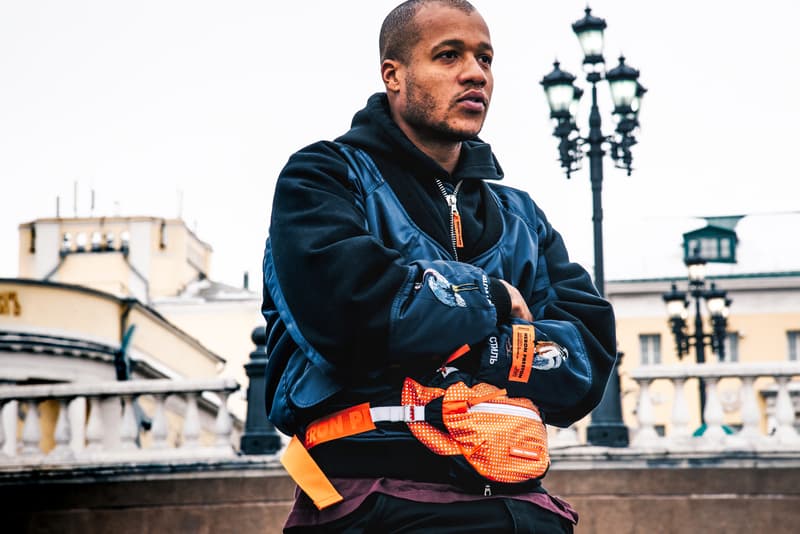 Moscow Fashion Week Fall Winter 2018 Street Style Heron Preston