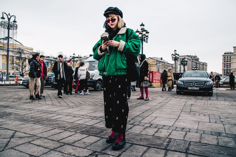 Moscow Fashion Week Fall Winter 2018 Street Style Heron Preston