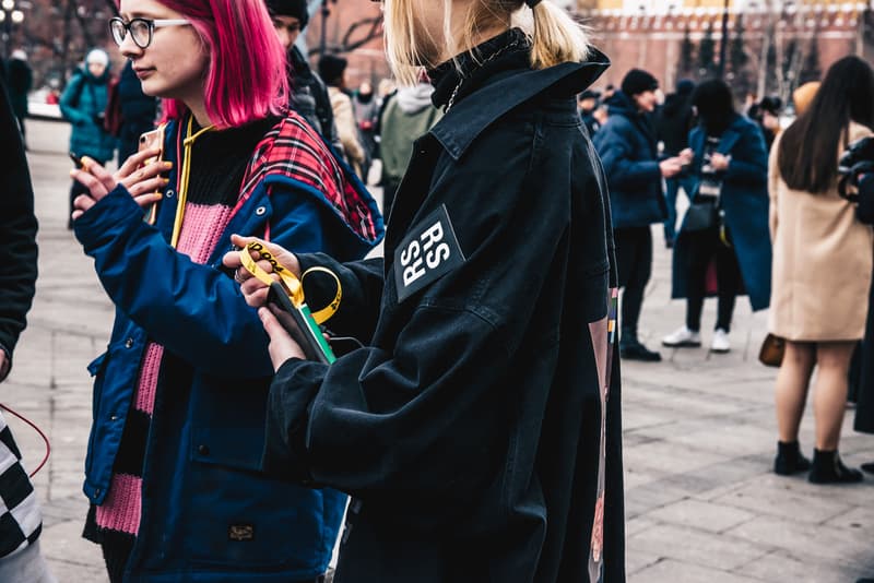 Moscow Fashion Week Fall Winter 2018 Street Style Heron Preston