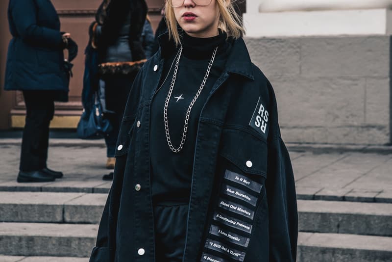 Moscow Fashion Week Fall Winter 2018 Street Style Heron Preston