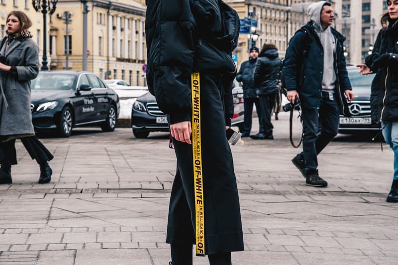 Moscow Fashion Week Fall Winter 2018 Street Style Heron Preston