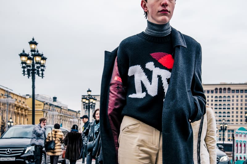 Moscow Fashion Week Fall Winter 2018 Street Style Heron Preston