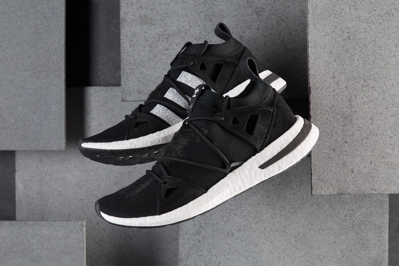 NAKED adidas Consortium ARKYN collaboration black white march 16 release date info drop sneakers shoes footwear end