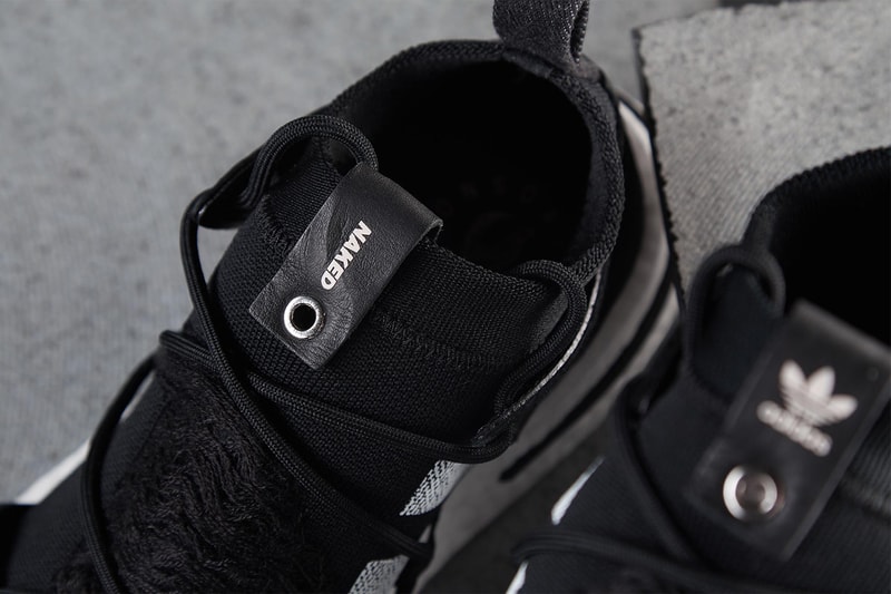 NAKED adidas Consortium ARKYN collaboration black white march 16 release date info drop sneakers shoes footwear end