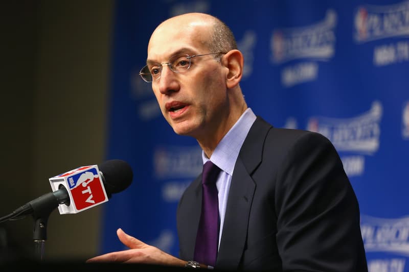 NBA Mentor High School Prospects Adam Silver Basketball College