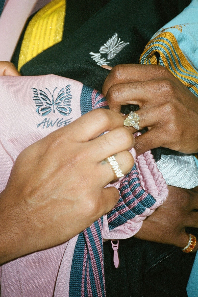 Needles AWGE Special Track Suit Lookbooks ASAP Rocky