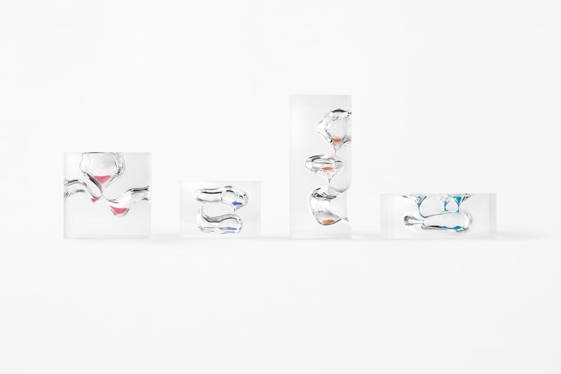 Nendo Crafts Unconventional Hourglasses for New "Variations of Time" Collection
