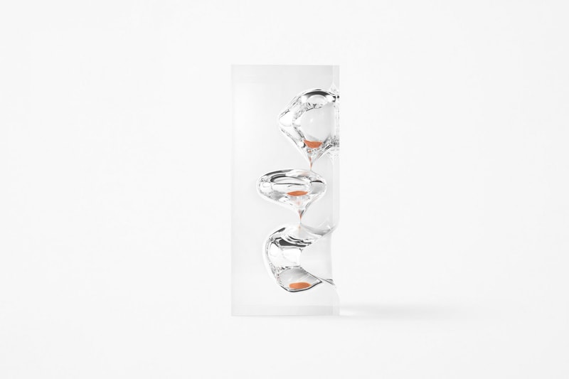 nendo variations of time collection hourglasses design