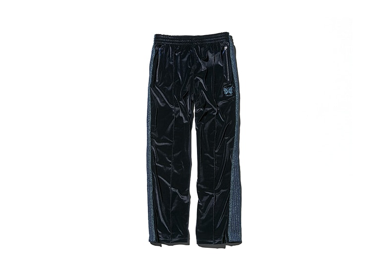 Needles Velvet nepenthes japan collaboration drop release track pants shirt japan tokyo osaka hakata south2west8