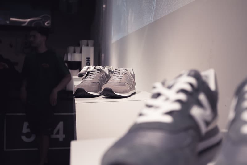 New Balance Grey Day Celebration Recap boston sneaker running lifestyle gray 574 sports