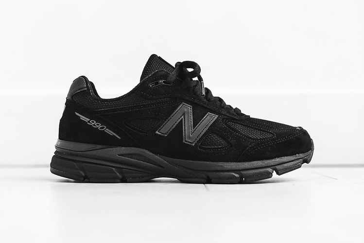 New Balance's M990BB4 Model Takes on a Slick "Triple Black" Makeover