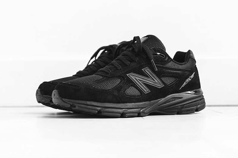 New Balance M990BB4 Triple Black release info sneakers footwear